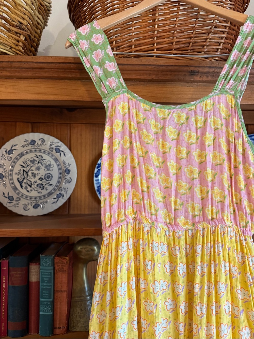 Floral Tiered Maxi Kiwi + Punch - Picture 7 of 7